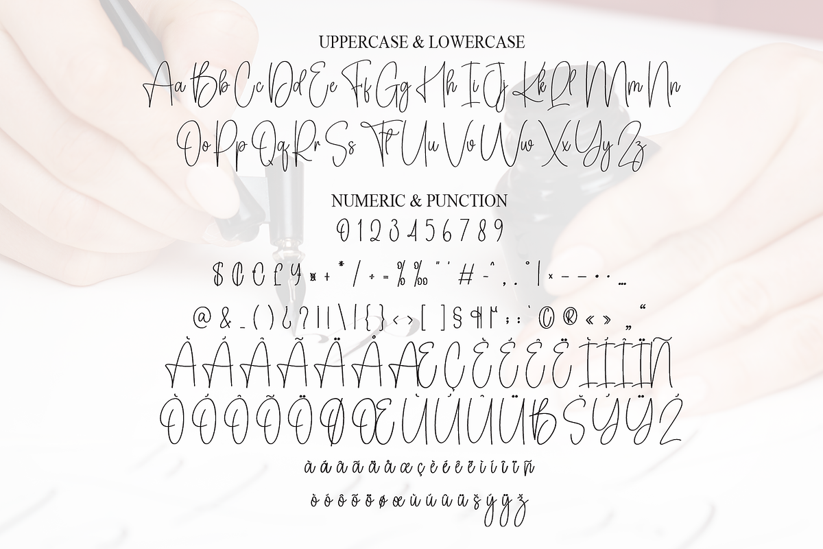 Designer Calligraph | Script Font, a Handwritten Font by Scratchones (Photo 7 of 8)