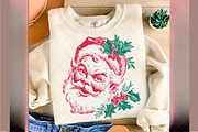 Christmas Line Art Png- Santa PNG, an Illustration by SinaCreation (Thumbnail 7 of 7)