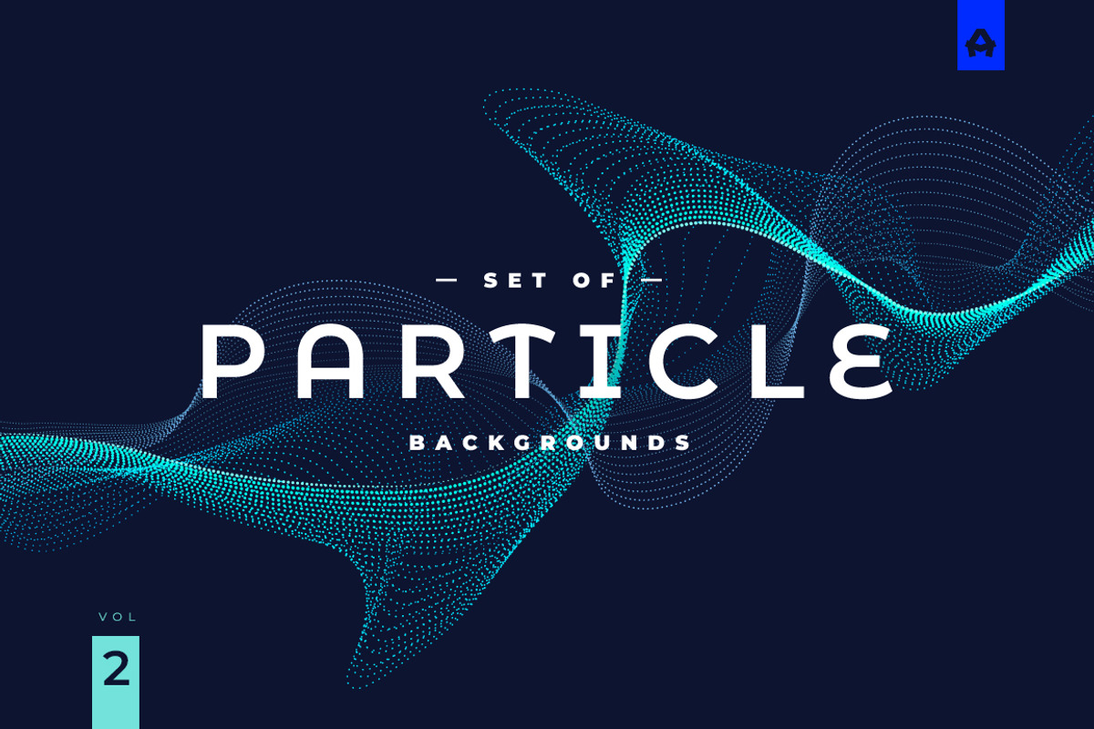 Particle Abstract Backgrounds vol 2, a Templates & Theme by blauananas (Photo 1 of 6)