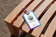 Realistic Company ID Card Mockup, a Merchandise Mockup by ianmikraz (Thumbnail 5 of 5)