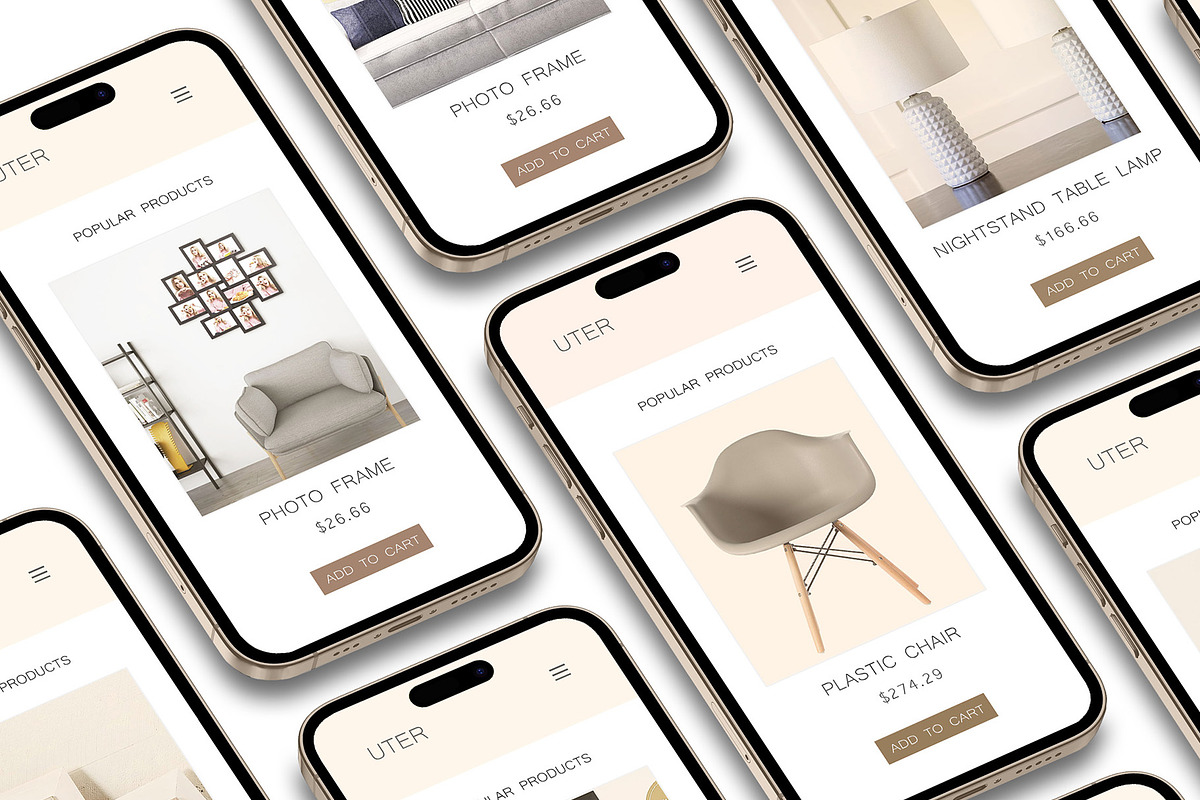 3D iPhone Presentation Mock-Up 16, an iPhone Mockup by Graphicsworld125 (Photo 1 of 7)