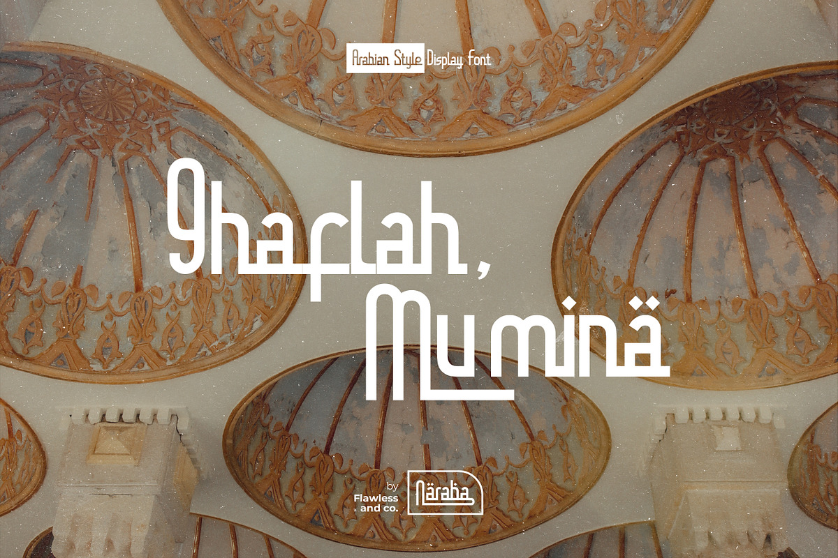 Naraba - Ramadhan Arabic Font,, a Handwritten Font by Flawless And Co (Photo 6 of 10)