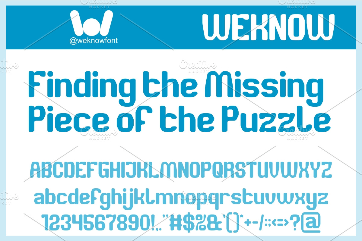 Word Discoverer font, a Sans Serif Font by weknow (Photo 3 of 8)