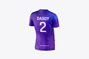V Neck Men's Jersey Mockup, a Product Mockup by Mockupdaddy (Thumbnail 7 of 9)