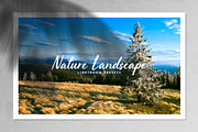 Nature Landscape Lightroom Presets, an Action Add-On by Effect-Hub (Thumbnail 1 of 8)