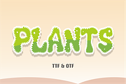 Cactus - Cartoon Font Types, a Font by KiddoGlyphs Studio (Thumbnail 2 of 3)