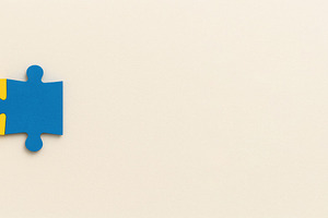Down syndrome awareness day concept, a Photo by Dvoevnore photos
