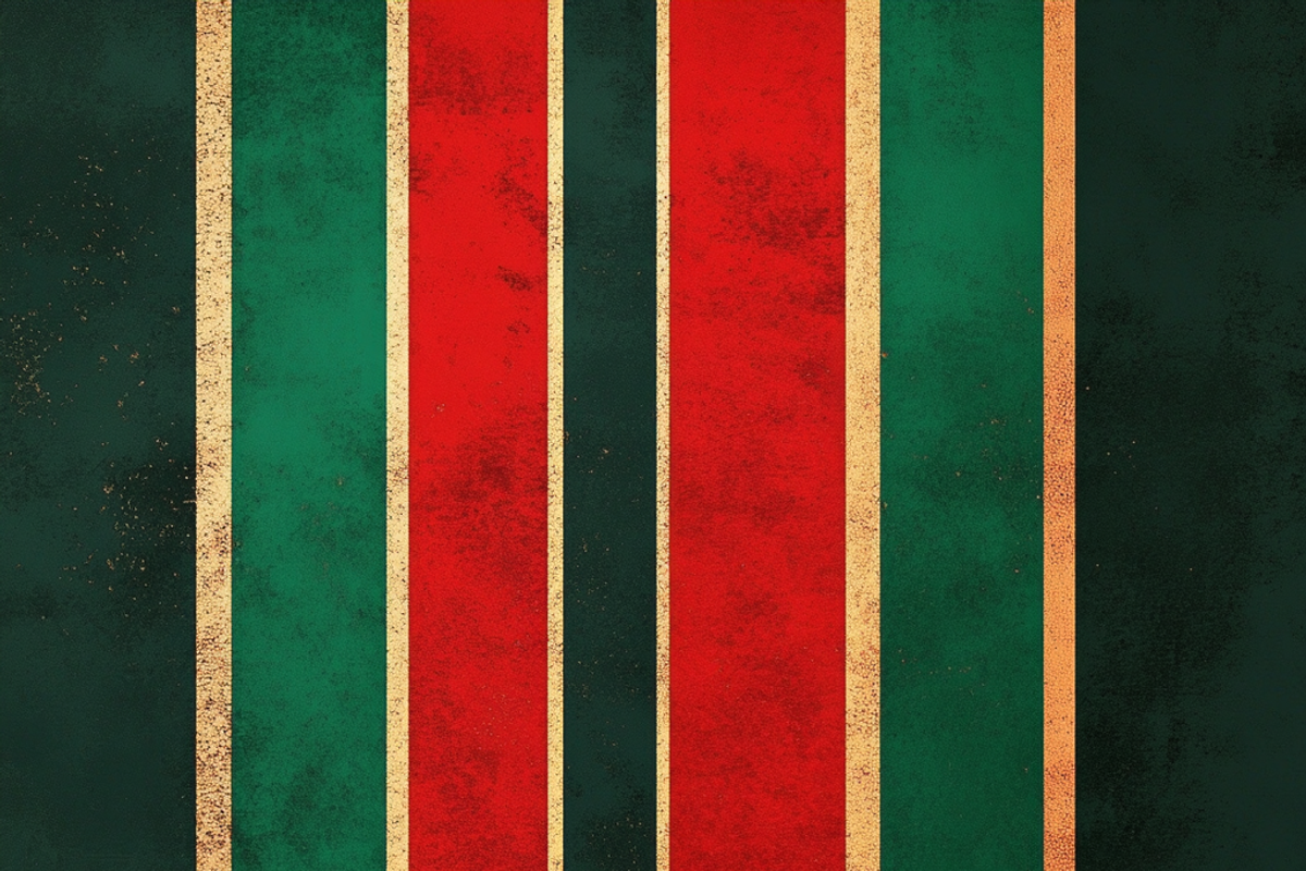 Christmas Red & Green Stripes, a Pattern Graphic by Printable Treasure (Photo 6 of 9)