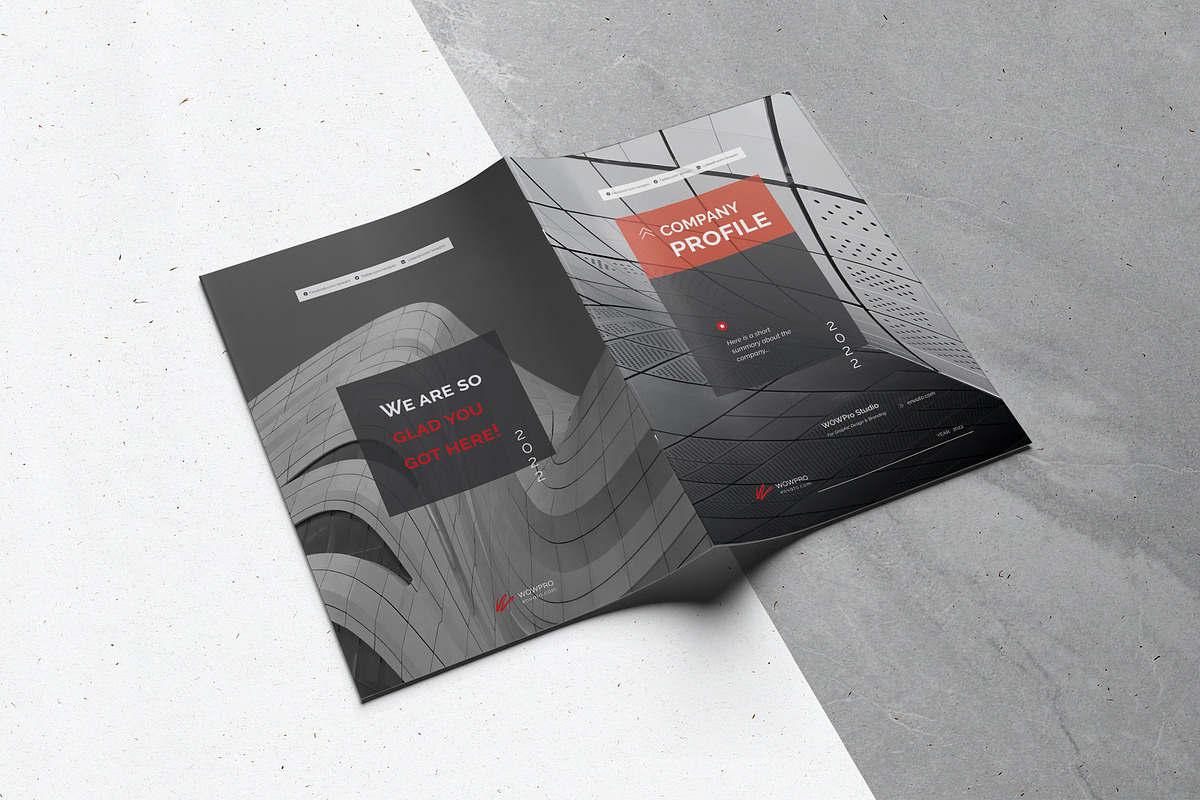 Company Profile, a Brochure Template by WOWPro (Photo 9 of 9)