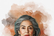 Costume Watercolor portrait Painting, an Action Add-On by MRI STUDIO (Thumbnail 10 of 15)