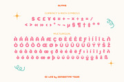 EZ Doughie, a Sans Serif Font by Zafara Studios (Thumbnail 4 of 6)