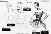 Procreate Pencils and Graphites, a Brush Add-On by Fashion Workshop Bkk (Thumbnail 5 of 12)