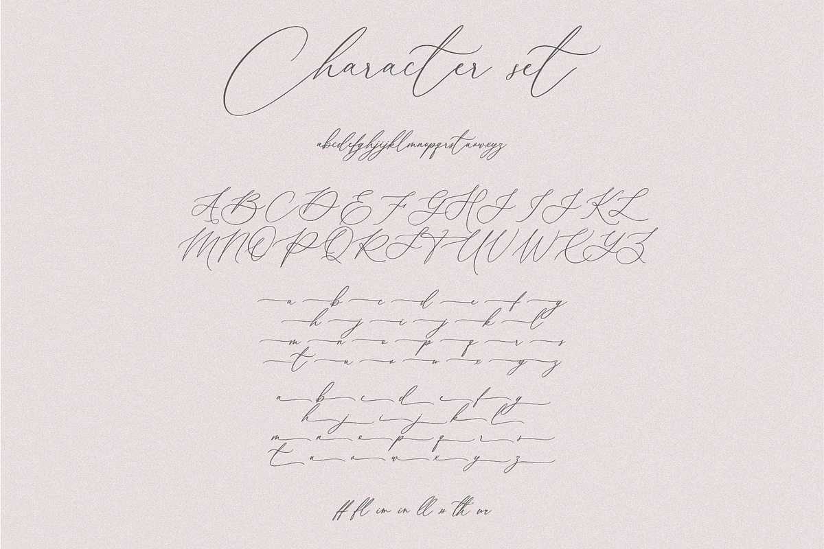 Lune Sauvage A Romantic Script Font, a Script Font by Prestige Artsy Studio (Photo 10 of 10)