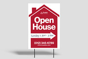 Open House Sign Template, a Flyer Template by BrandPacks (Thumbnail 4 of 5)