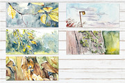 Watercolor a bit of Japan, a Seasonal Illustration by Budogoshch (Thumbnail 3 of 4)