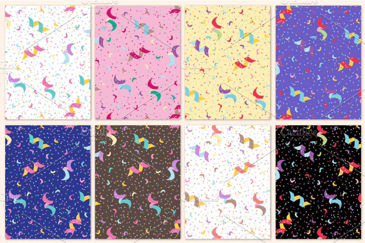 Festive seamless pattern preview 2
