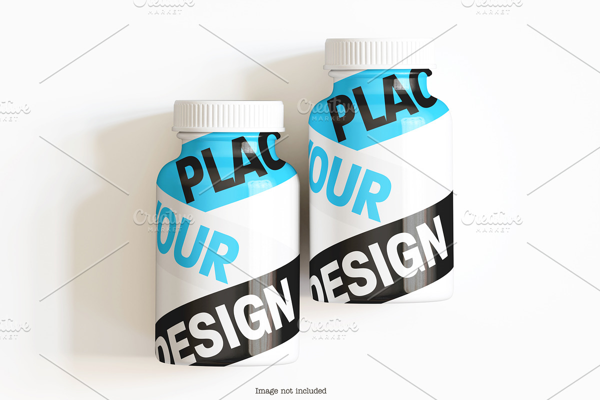 Pills Bottle Mockup Bundles, a Packaging Mockup by Ambo Ampeng (Photo 17 of 26)