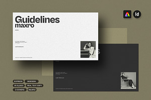 Maxro | Brand Guideline Template