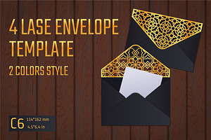 Lace Envelope Template