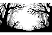 Dark Halloween Forest Design, a Graphic by BIPLOB EXPERT (Thumbnail 6 of 13)