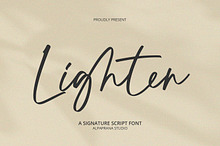 Lighten - Handwritten Font
