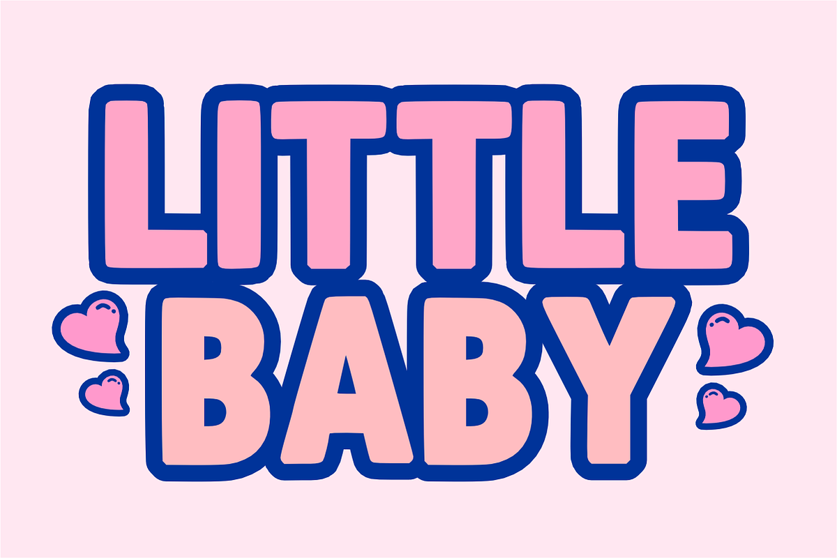 Cute Bold – Playful Display Font, a Sans Serif Font by KiddoGlyphs Studio (Photo 3 of 4)