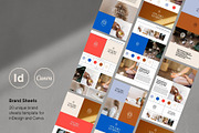 Brand Style Guide Sheets, a Presentation Template by Alexandra Piros Design (Thumbnail 1 of 12)
