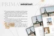 Wix Photography Website Template, a Wix Template by Primavera Studio Design (Thumbnail 8 of 8)