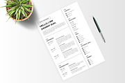 Modern Resume Template - CV, a Resume Template by Glücklich Studio (Thumbnail 3 of 5)