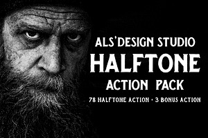 AL's Halftone Action Pack