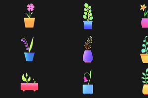 Potted Animated Plants Premiere Pro, a Templates & Theme by FlashFXbox