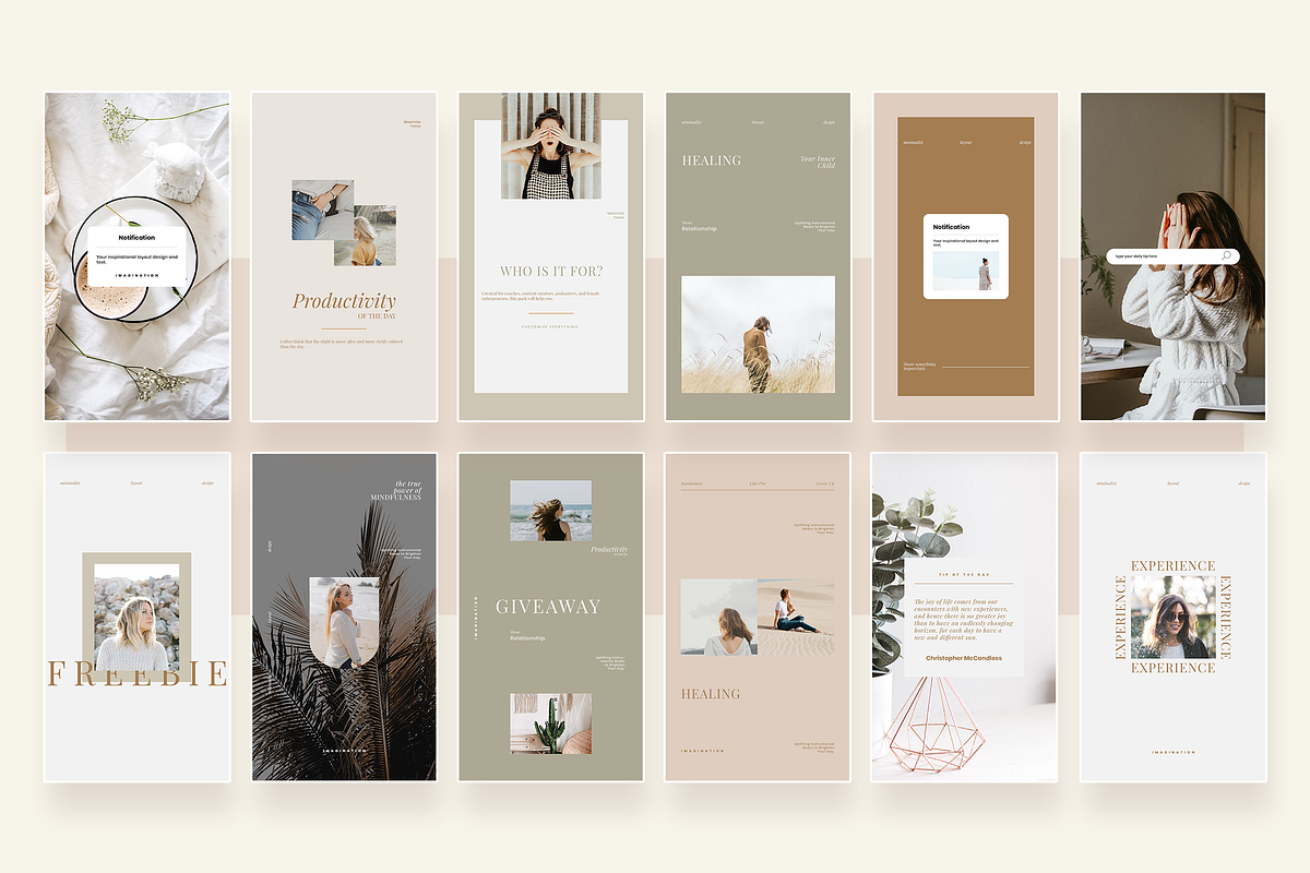 Minimalist Instagram Post & Story, a Social Media Template by peterdraw (Photo 9 of 11)