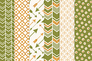 Avocado Bohemian Digital Papers, a Pattern Graphic by Amanda Ilkov (Thumbnail 3 of 3)