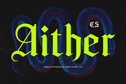 CS Aither – Blackletter Font, a Blackletter Font by Craft Supply Co. (Thumbnail 1 of 8)