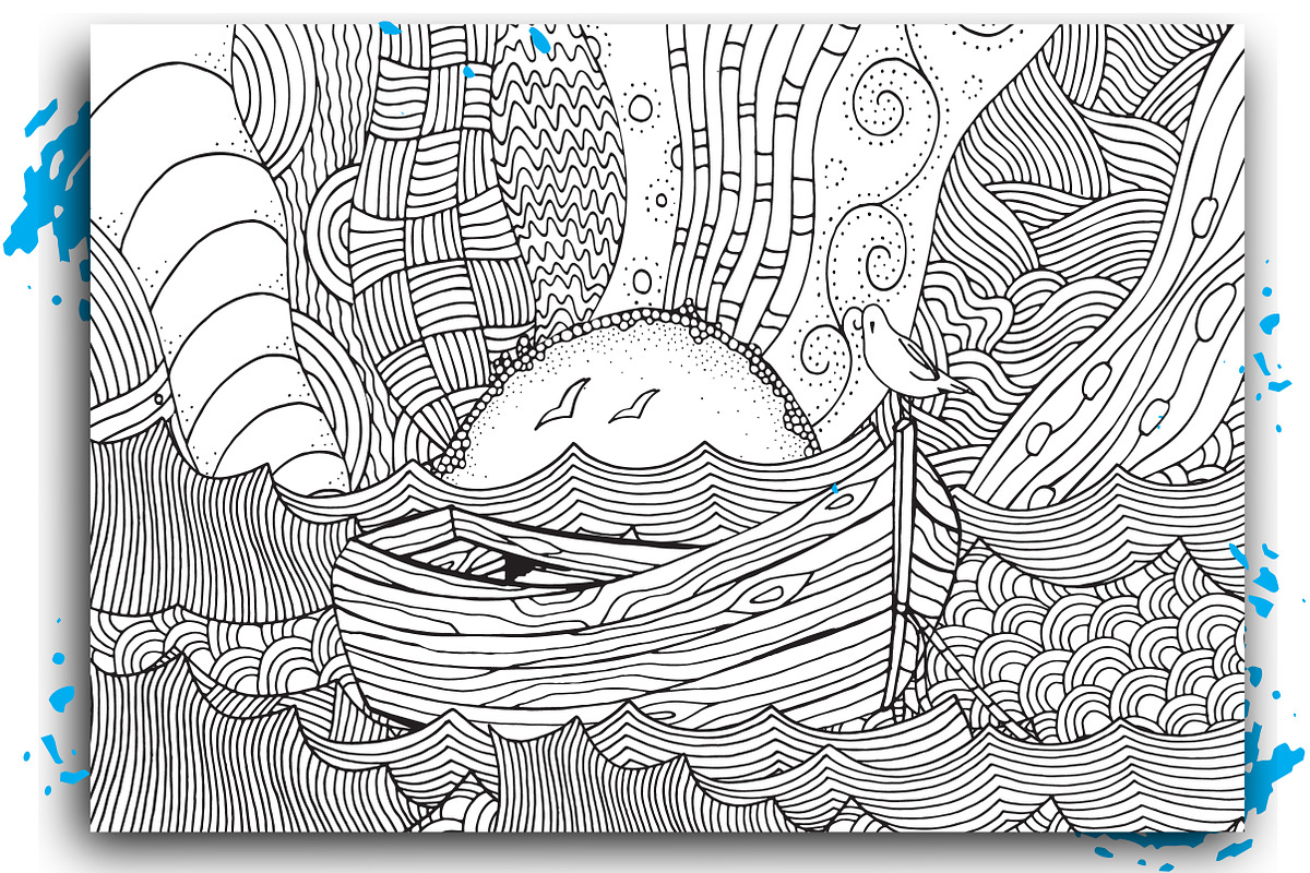 Seascapes black and white, an Object Illustration by ImHope (Photo 4 of 9)