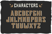 Nautical font + bonus label, a Symbol Font by Heather_insane (Thumbnail 2 of 6)