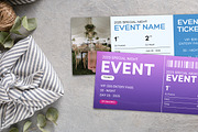 Event Ticket Canva Editable Template, a Print Template by Snapybiz (Thumbnail 2 of 10)