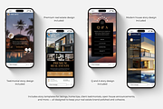 Luxury Real Estate templates, a Social Media Template by nwdigitalstore (Thumbnail 7 of 11)