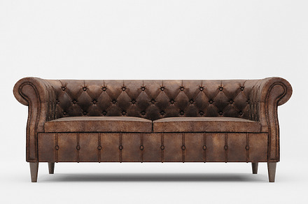 Chair and sofa Chelsea, a Furniture 3D Model by zuzik-azarov