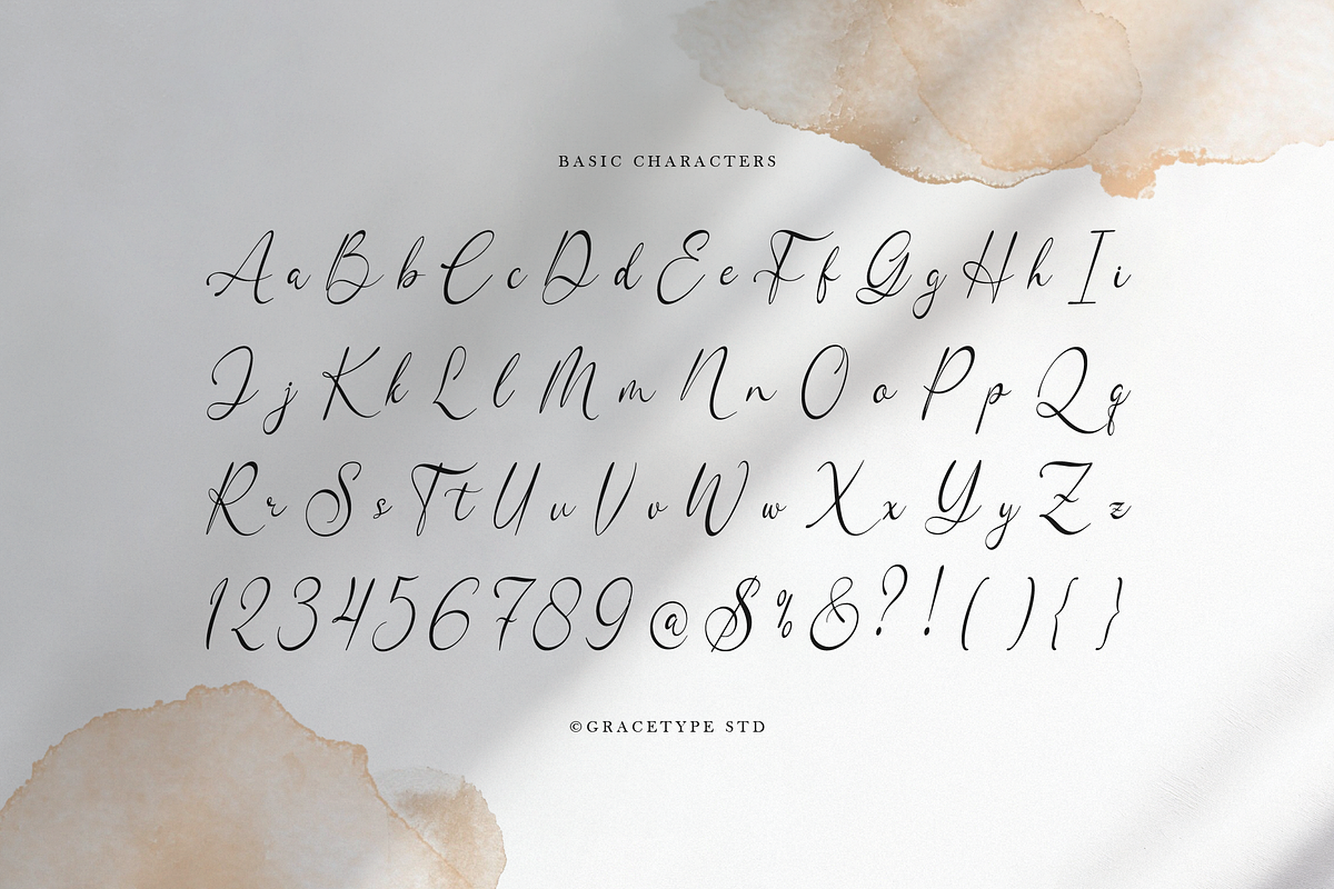 Woncherlly Elegant Calligraphy, a Script Font by gracetype_studio (Photo 10 of 12)