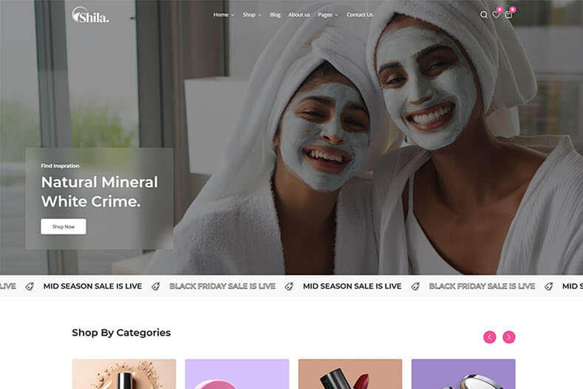 Shila - Cosmetics Shopify Theme, a Shopify Template by Team90Degree (Photo 6 of 14)