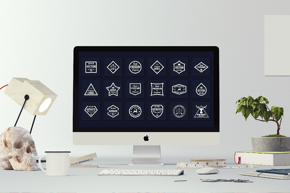 1046 Vintage Logo Creators, a Branding & Logo Template by Toonsteb (Photo 19 of 22)