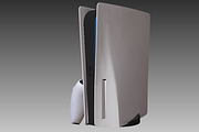 PLAYSTATION 5 + DUALSENSE low-poly, an Object 3D Model by 2$ SHOP (Thumbnail 4 of 7)