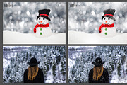 Natural Snow Overlays, a Layer Style Add-On by MixPixBox (Thumbnail 6 of 9)