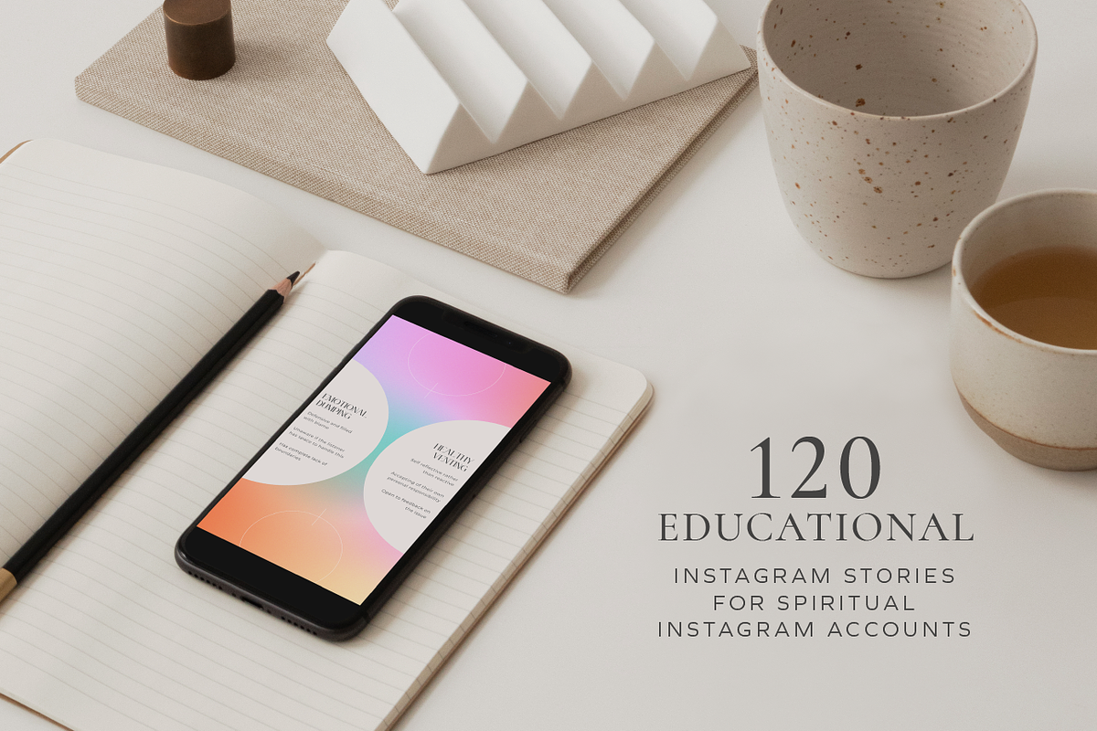 Mystical Instagram Template Kit, a Social Media Template by Studio Soluna (Photo 6 of 16)