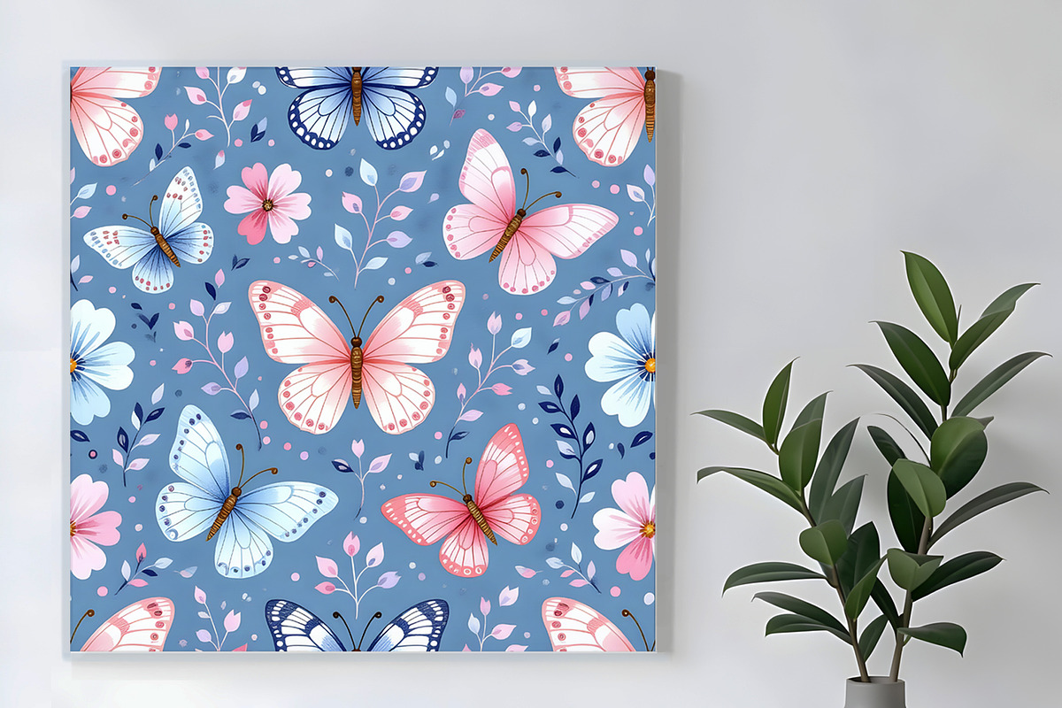 Baby Butterfly Background, an Animal Illustration by Sharon Schwalbe (Photo 3 of 6)