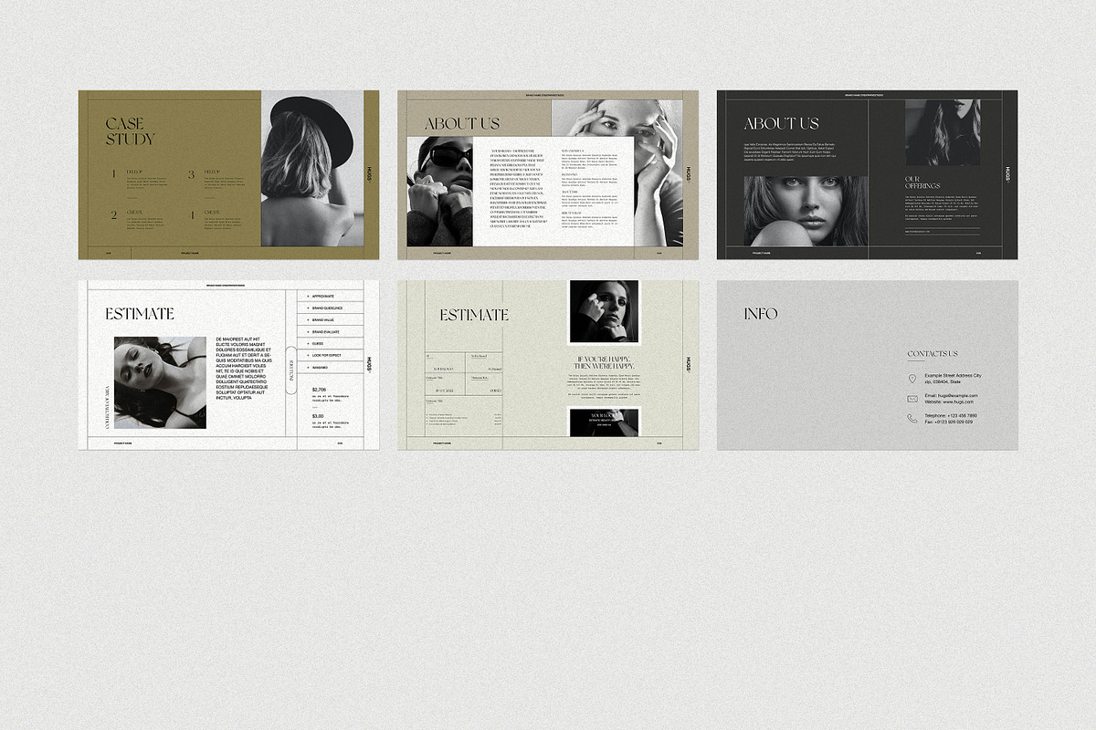 HUGS | Brand Proposal, a Presentation Template by creathrivestudio (Photo 11 of 12)