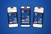 New Year's Day Fireworks Event Flyer, a Flyer Template by The Good Store (Thumbnail 2 of 2)