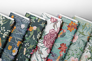 Floral delight vector patterns set, a Pattern Graphic by FleurArt (Thumbnail 8 of 13)