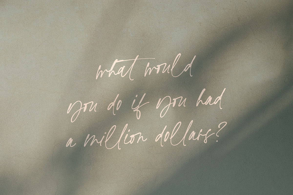 Eastern Stories Handwritten Font preview 2